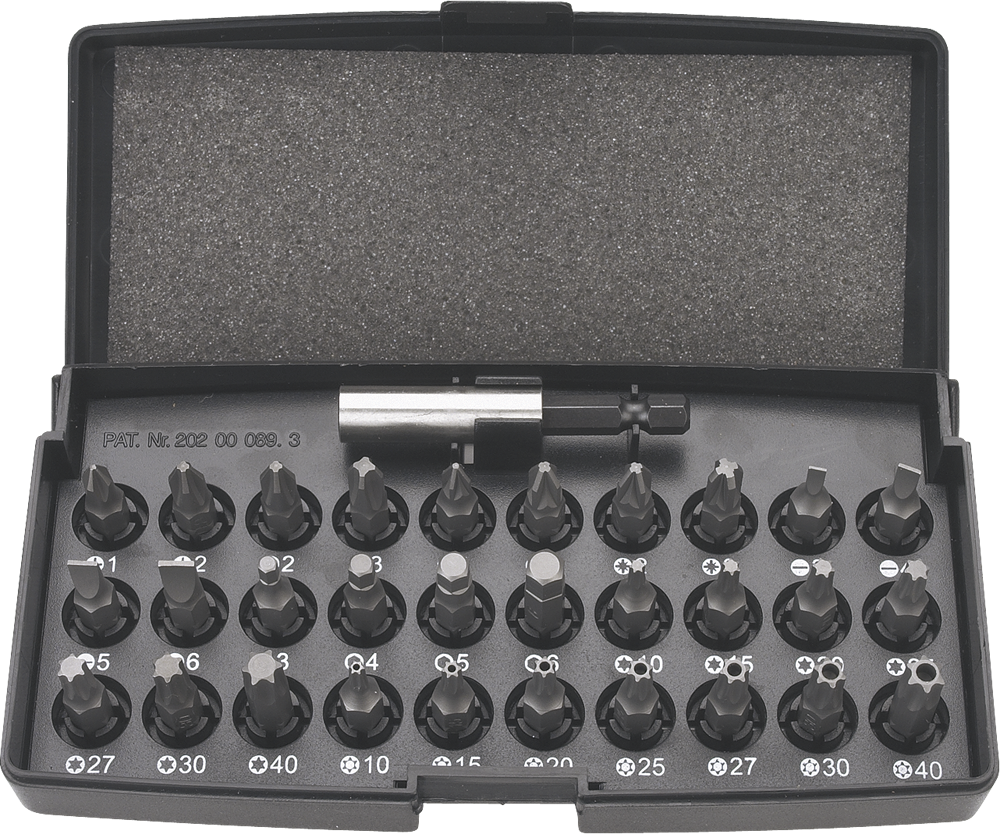 Neo Screwdriver tips 30pcs with handle - 06-103