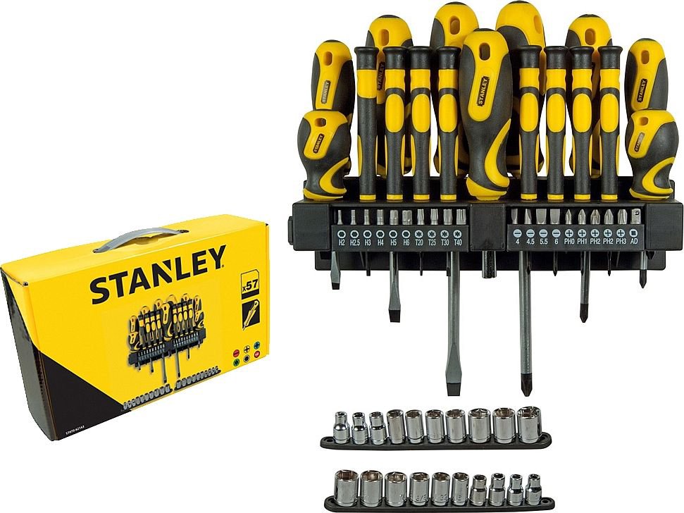 Stanley Screwdriver set 57 pieces (STHT0-62143)