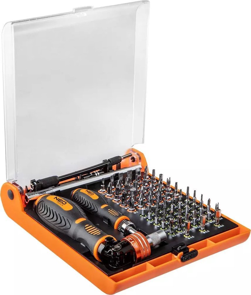 Neo Screwdrivers with handle 73 pcs (06-115)