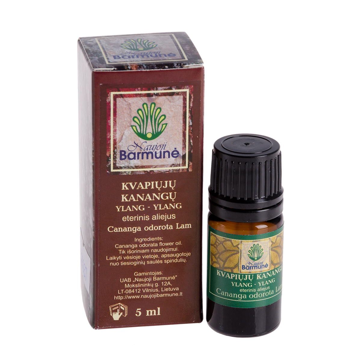 NAUJOJI BARMUNĖ eterinis aliejus KVAPIŲJŲ KANANGŲ, 5 ml
