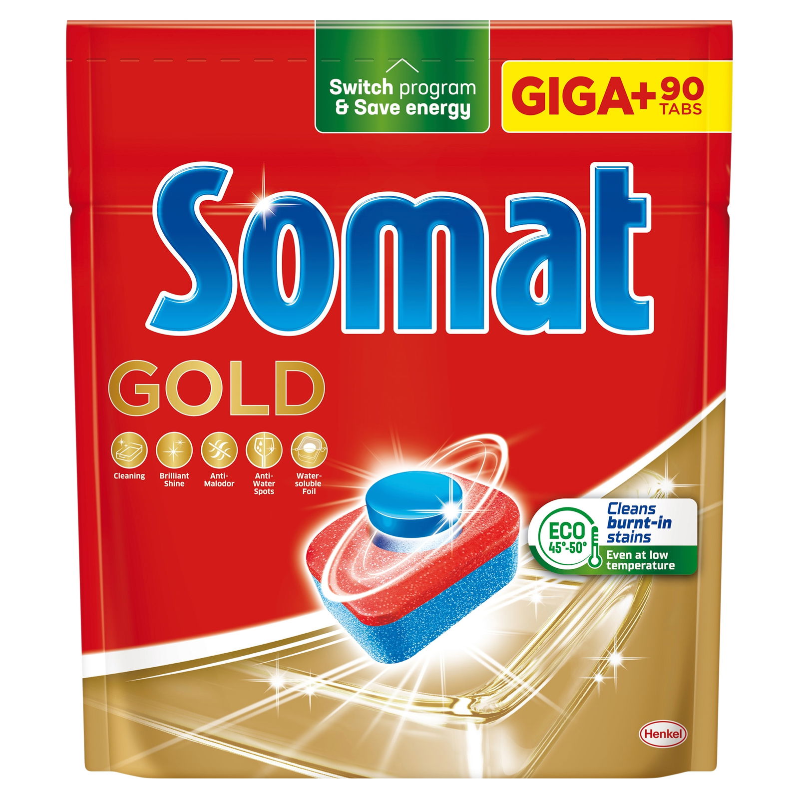 Indaplovių daugiafunkcinės tabletės " SOMAT Gold" 90 vnt