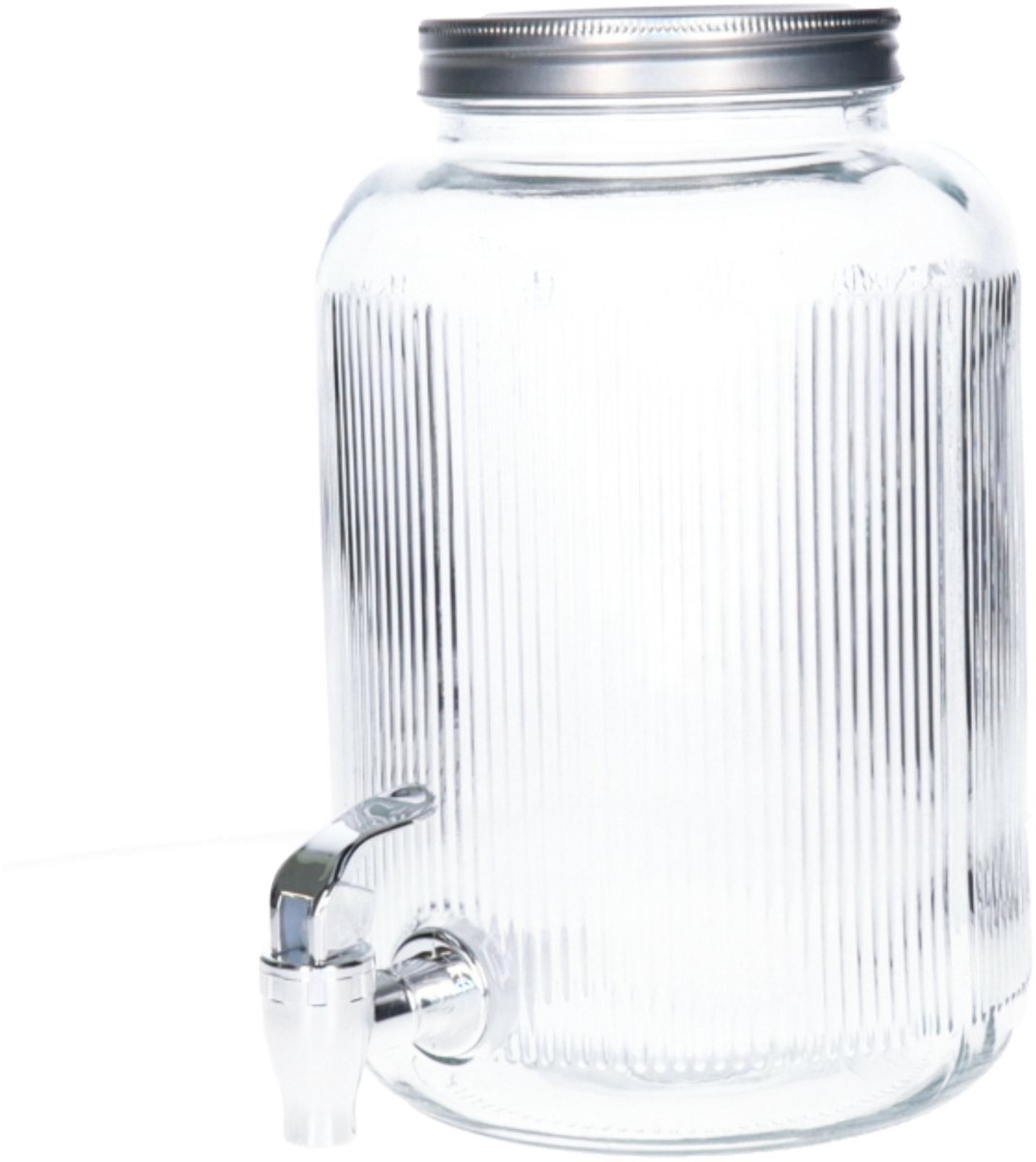 Stiklinis indas su kraneliu, 5 l