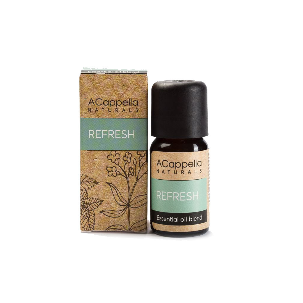 ACAPPELLA NATURALS eterinių aliejų mišinys REFRESH, 10 ml