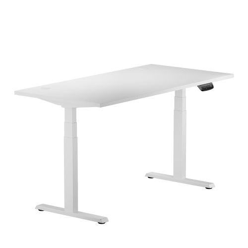 Reguliuojamo aukščio stalas Up Up Thor L, 150x75 cm, balta
