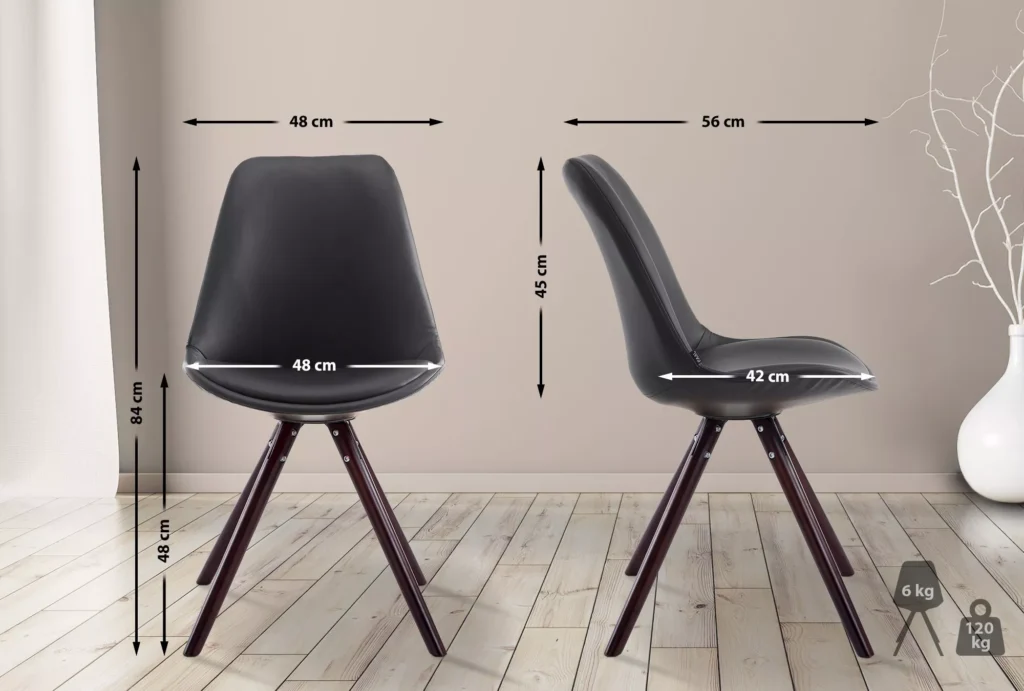 Lankytojų kėdė "Laval Cappuccino" apvali