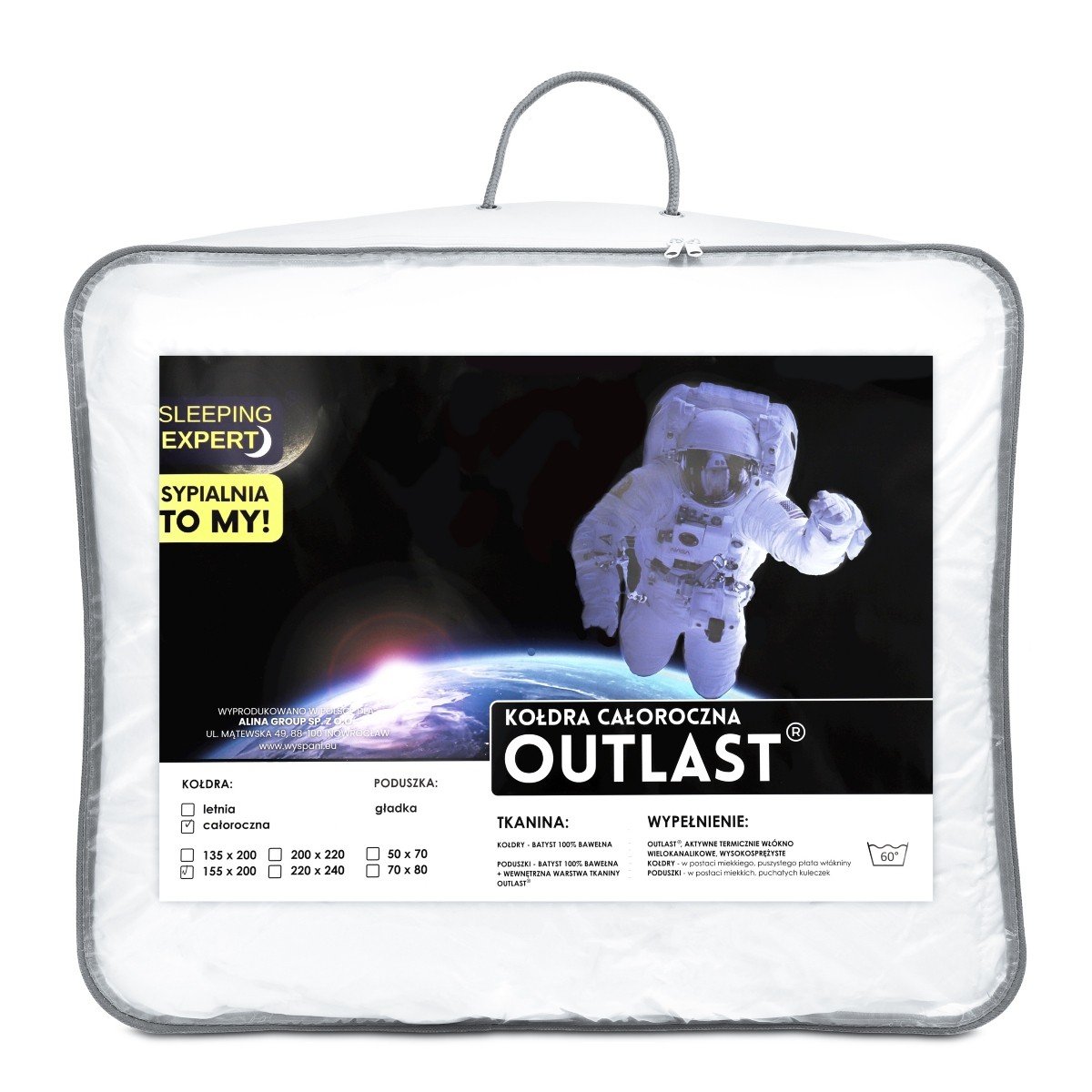 Antklodė Outlast Sleeping Expert