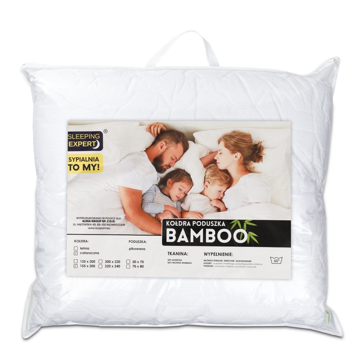 Pagalvė Bamboo Sleeping Expert