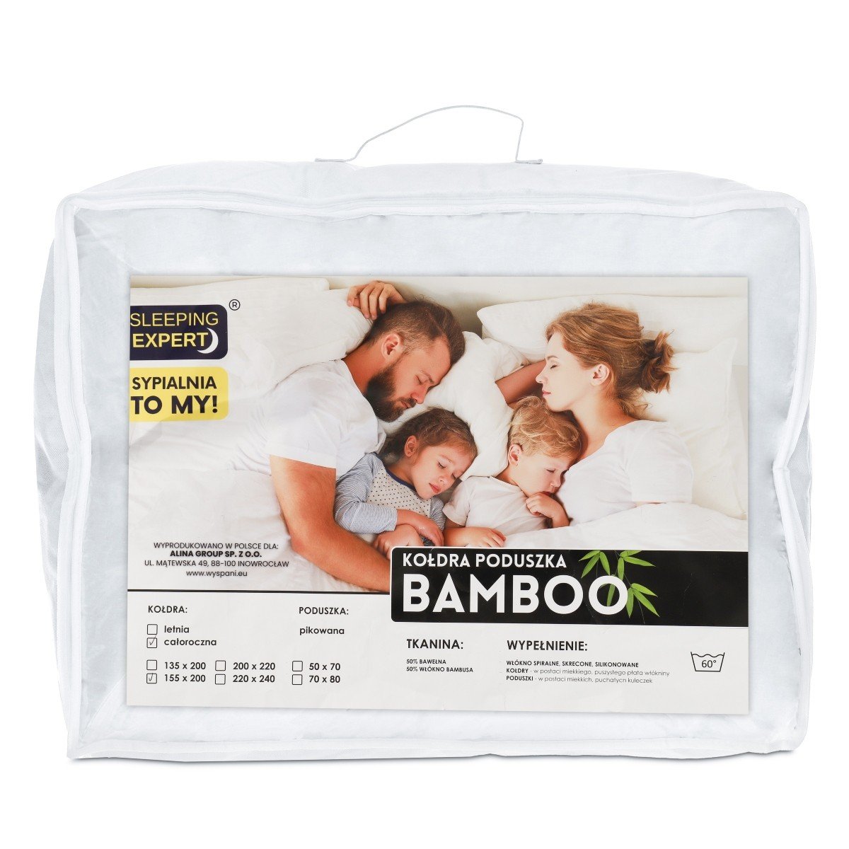 Antklodė Bamboo Sleeping Expert