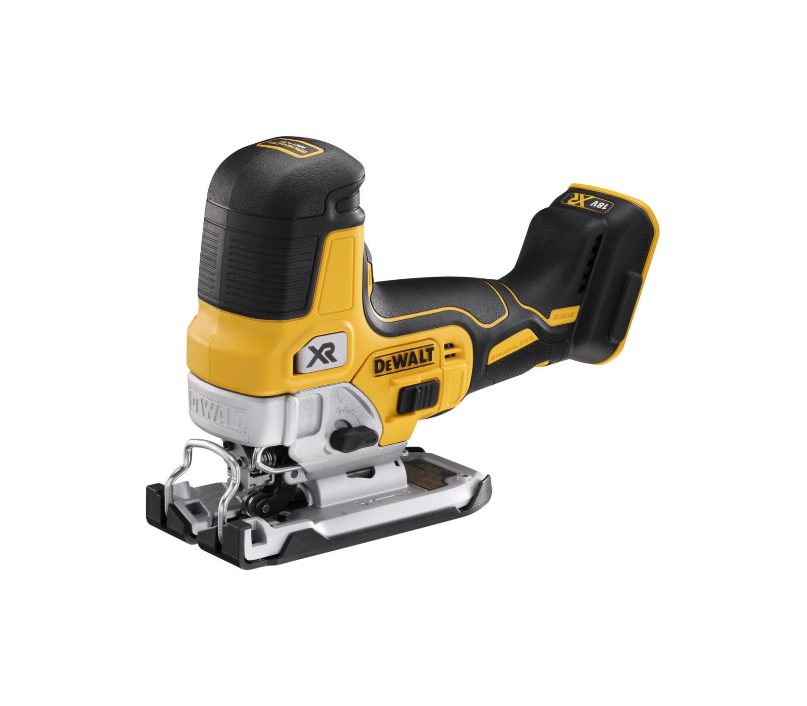 Belaidis siaurapjūklis DEWALT DCS335N-XJ 18 V