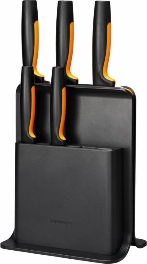 Fiskars Set of 5 knives in Functional Form 1057554 block