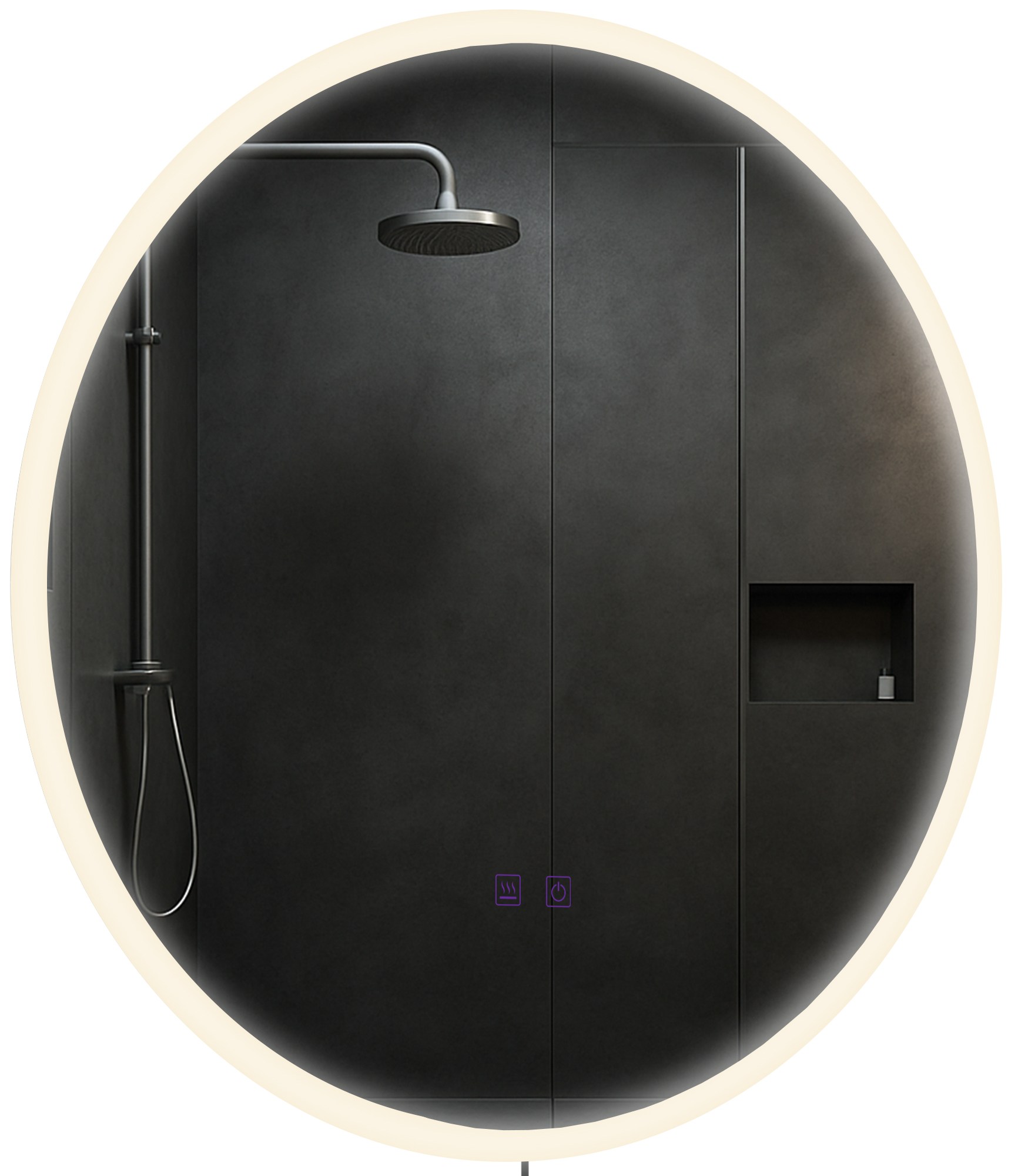 Vonios veidrodis Laconia 60 mit Bluetooth