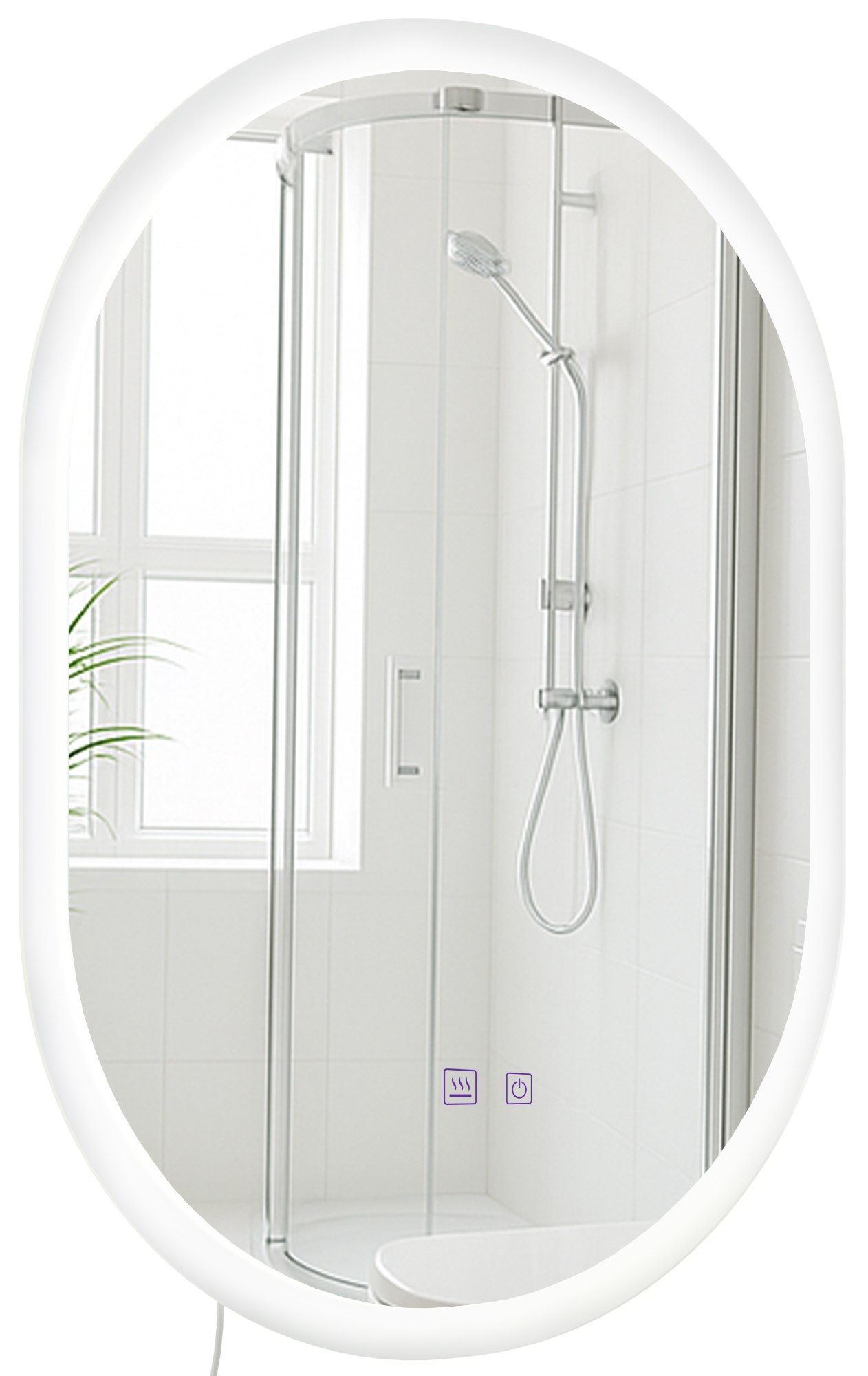 Vonios veidrodis "Karishma" 70x50 su "Bluetooth