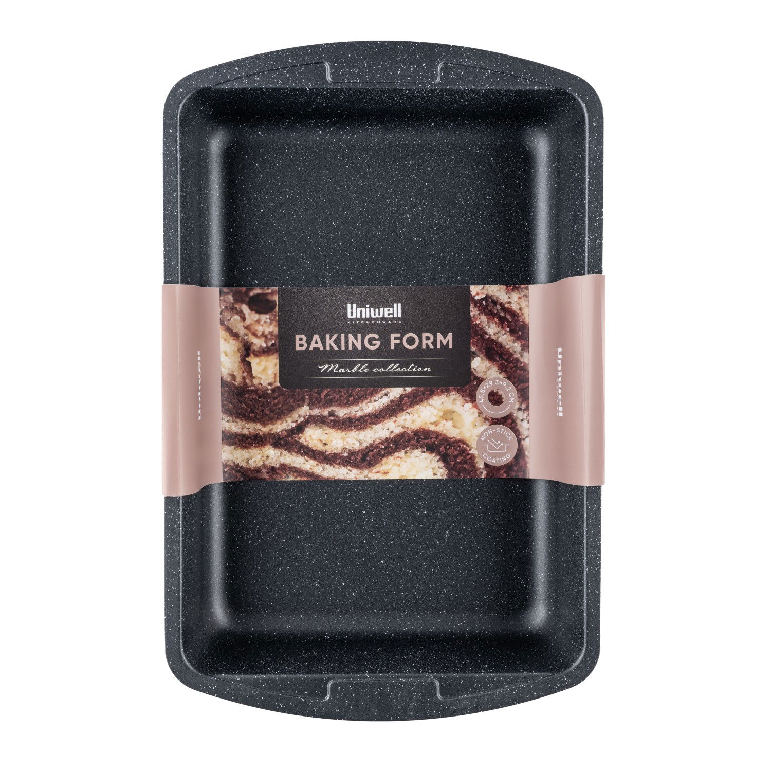 Kepimo forma UNIWELL ROASTER, t. pilkos sp., 9,2 x 29,3 x 45,5 cm