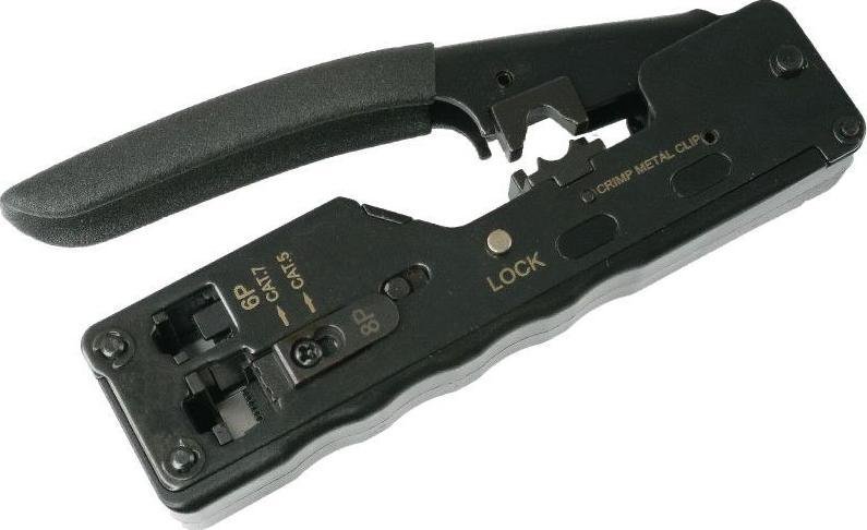 Alantec 8P/6P/4P clamper (RJ45/RJ12/RJ11) for EZ-type travel plugs and ALANTEC-ALANTEC