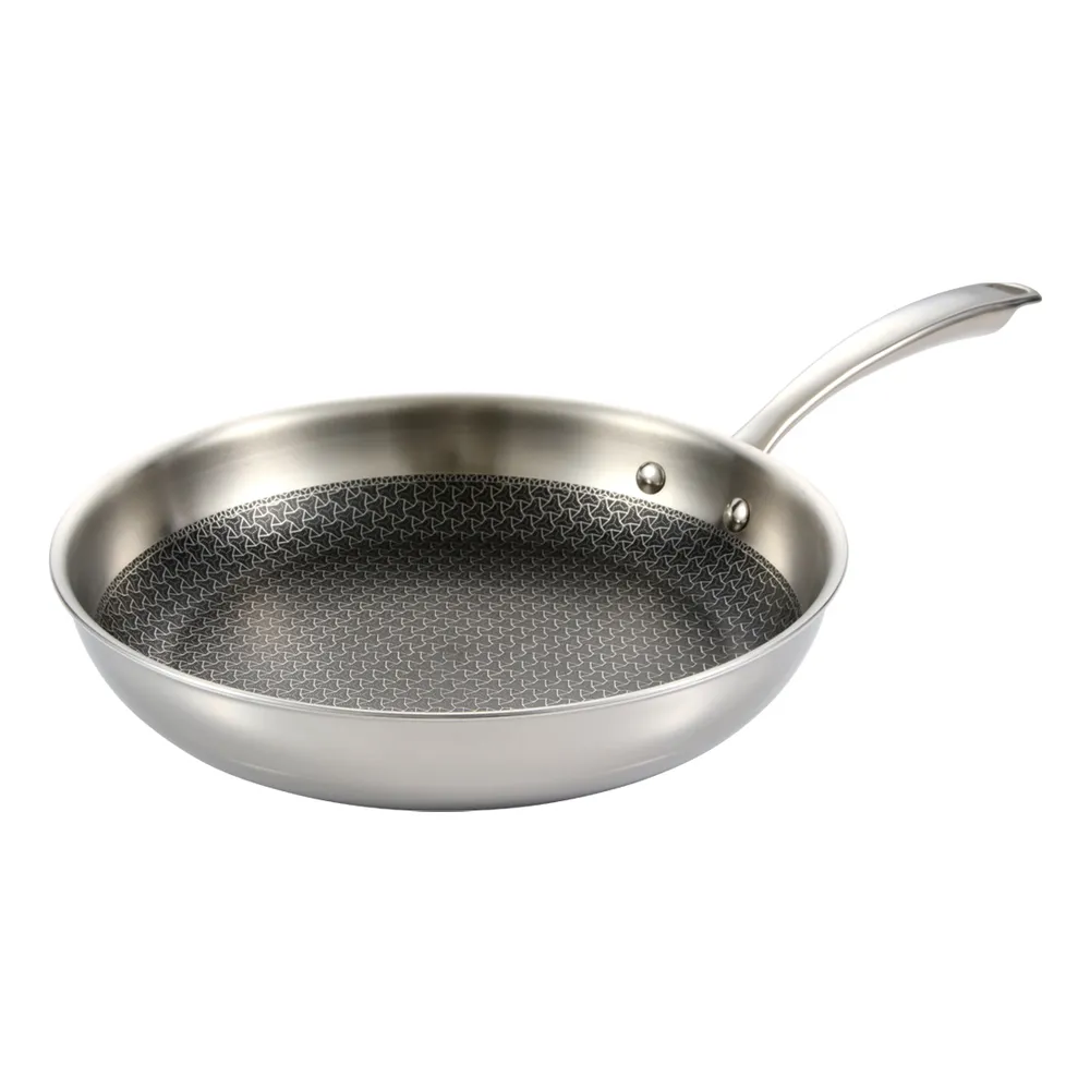 Nerūdijančio plieno keptuvė TESCOMA STEELCRAFT, tinka ir indukcinei viryklei, ø 24 cm