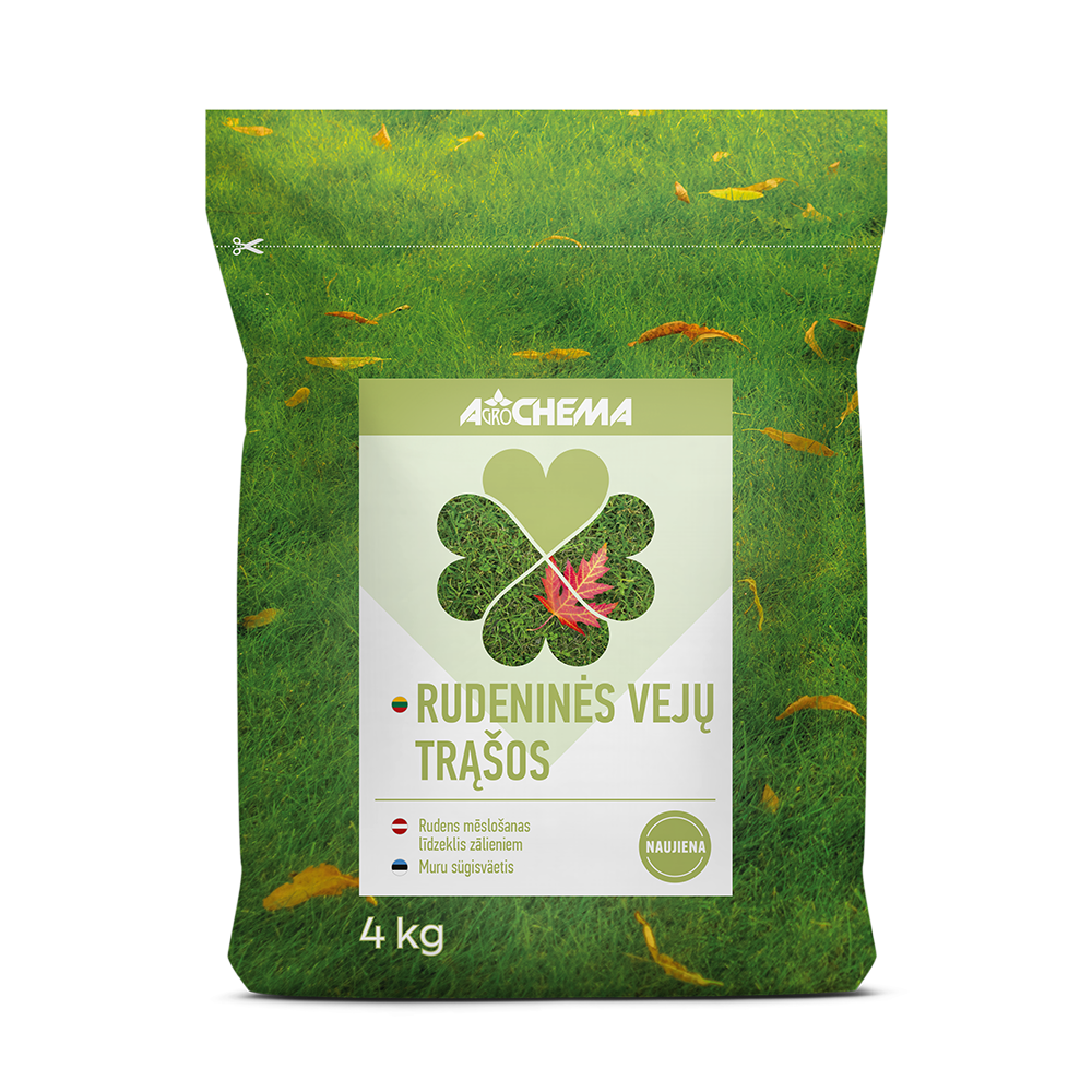 Rudeninės vejų trąšos, 4 kg