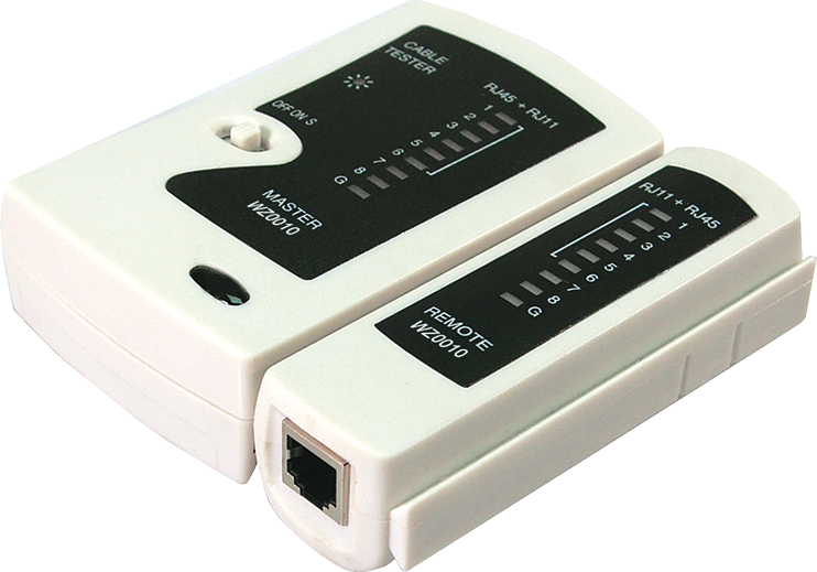 LogiLink Cable tester for RJ11/RJ12/RJ45 connectors (WZ0010)
