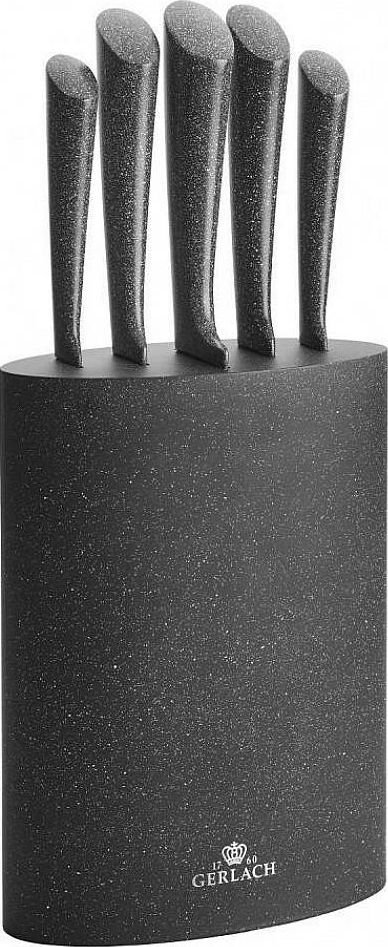 Gerlach GERLACH.Knife Set in Block 5GRANITEX GERNK340M