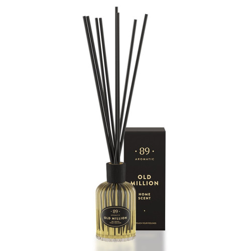 Aromatic 89 Namų kvapas su lazdelėmis Home Scent Retro Collection 250ml, Old Million (Prieskonių)