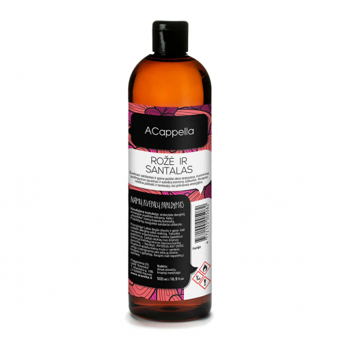 Acappella Namų kvapo papildymas Home Parfume Refil 500ml, Rožė ir santalas