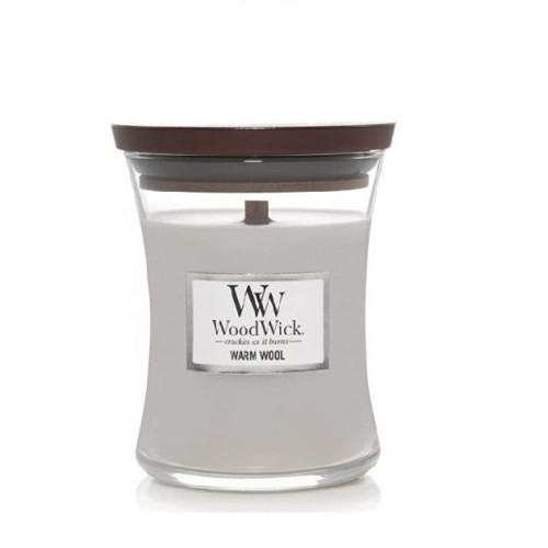 WoodWick Kvapni žvakė Warm Wool 1vnt., Medium