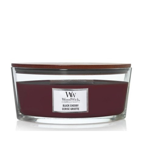 WoodWick Kvapni žvakė Black Cherry Heartwick