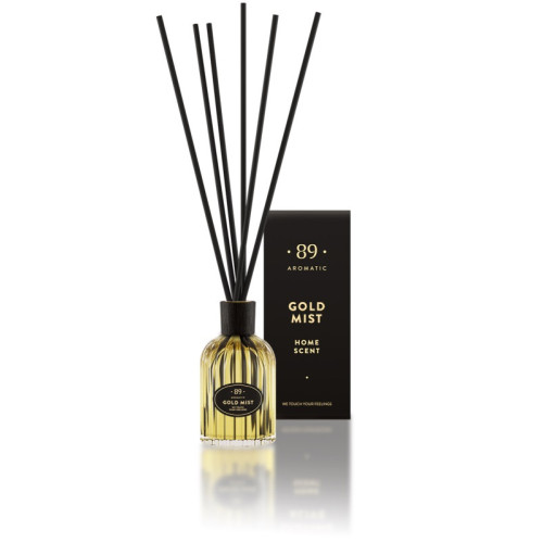Aromatic 89 Namų kvapas su lazdelėmis Home Scent Retro Collection 250ml, Gold Mist (Švelnus rytietiškas)