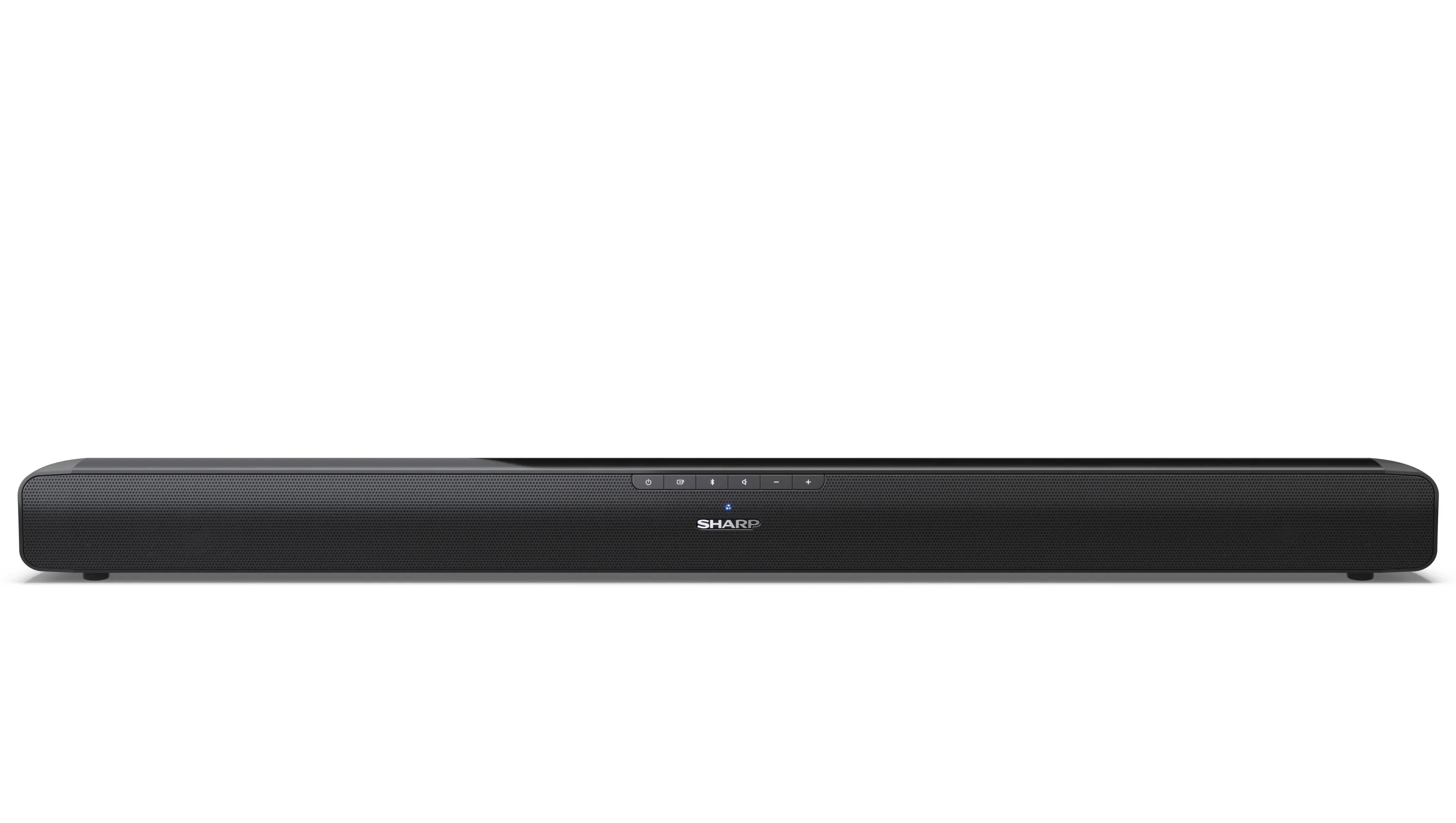 Garso sistema Sharp HT-SB100 2.0 Soundbar skirta TV above 32", HDMI ARC/CEC, Aux-in, Optical, Bluetooth, USB, 80cm, Gloss Black | Sharp | Yes | Soundb