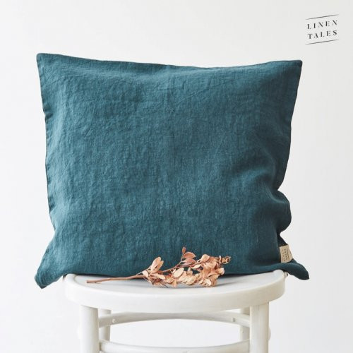 Linen Tales Linen Cushion Cover Lininis pagalvėlės užvalkalas, Deep Water