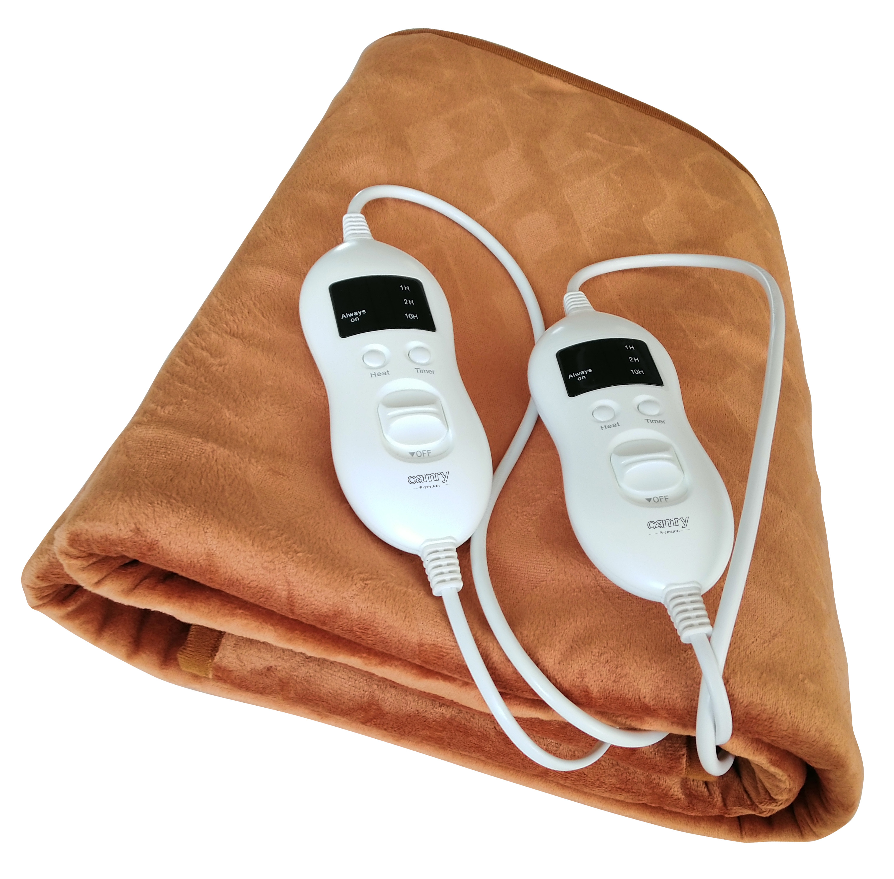 Šildanti antklodė Camry Electirc Heating Blanket with Timer CR 7436	 Number of heating levels 8, Number of persons 2, Washable, Remote control, Super