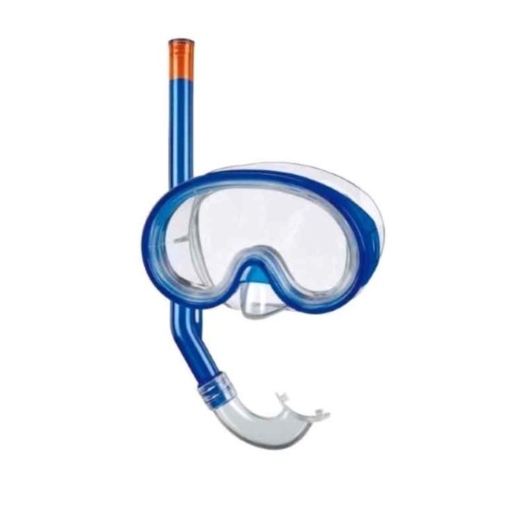 Nardymo kaukė su vamzd. Beco 99005 6 8+m.amž., mėlyna