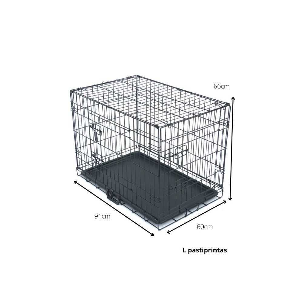 Metalinis narvas (pastiprintas) L 91x60x66cm