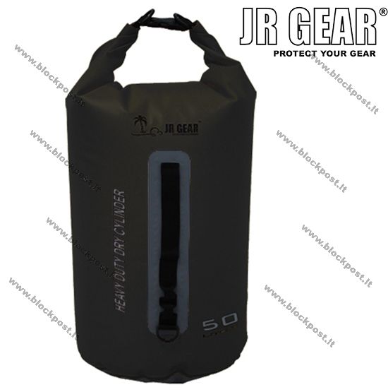 JR Gear neperšlampantis maišas juodas 50l .