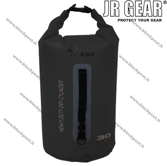 Neperšlampamas maišas JR GEAR Heavy Duty 30L juodas .