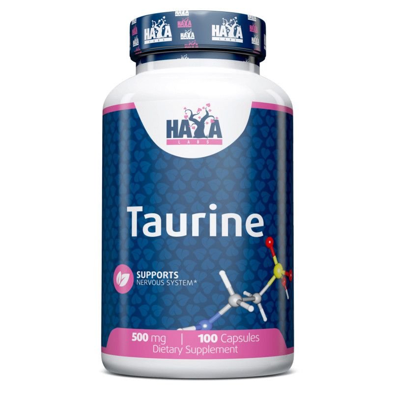 Haya Labs Sports Taurine 100 kaps.