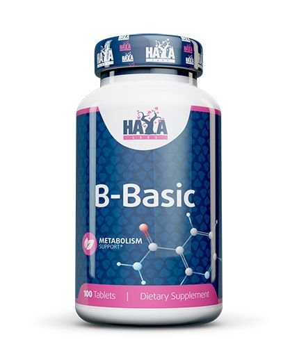 Haya Labs B-Basic (B vitaminų kompleksas) 100 tab.