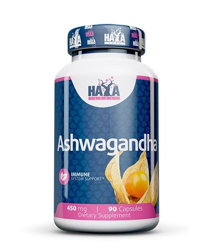 Haya Labs Ashwagandha (Migdomoji Vitanija), 90 kaps