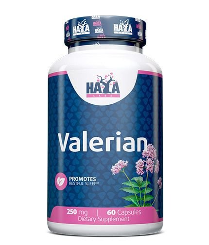 Haya Labs Valerian (valerijonas) 60 kaps.