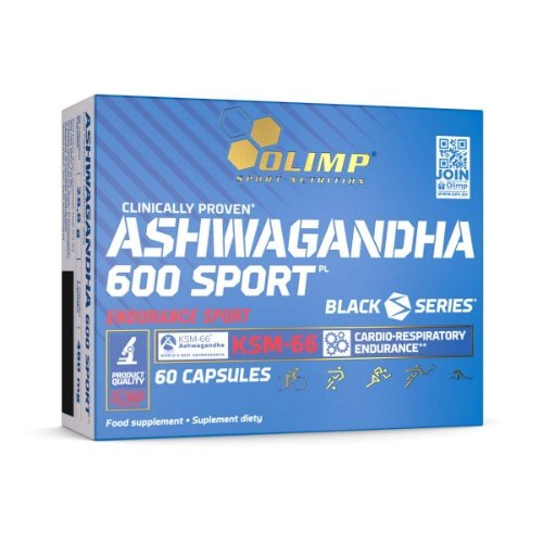 Olimp Ashwagandha 600 Sport 60 Kaps.
