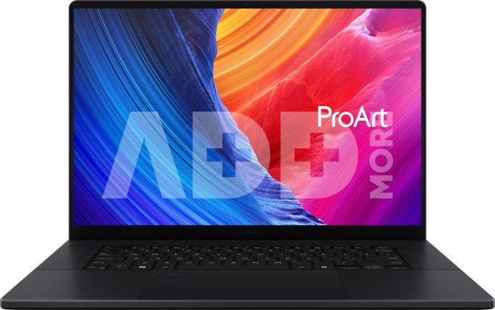 Asus ProArt 16 H7606WI-ME007X | Nano Black | 16 " | OLED | Touchscreen | 4K | 3840 x 2400 pixels | 60 Hz | Glossy | AMD Ryzen AI 9 | HX 370 | 64 GB | LPDDR5X | AMD Radeon 890M Graphics | NVIDIA GeForce RTX 4070 Laptop GPU | GDDR6 | 8 GB | Windows 11 Pro | Wi-Fi 7 (802.11be) (Triple band) | Bluetooth version 5.4 | Keyboard language US | Keyboard backlit