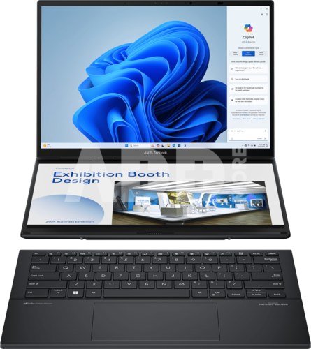 Asus | Zenbook UX8406MA-PZ030X | Inkwell Gray | 14 " | OLED | Touchscreen | 2880 x 1800 pixels | Glossy | Intel Core Ultra 9 | 32 GB | LPDDR5X | Solid-state drive capacity 1000 GB | Intel Arc Graphics | Windows 11 Pro | 802.11ax | Bluetooth version 5.3 | Keyboard language US | Warranty 24 month(s)