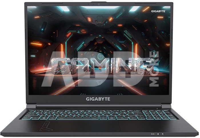 Gigabyte G6 KF-H3EE854KH | Black | 16 " | FHD+ | 1920 x 1200 pixels | Intel Core i7 | i7-13620H | 16 GB | DDR5 | Solid-state drive capacity 1000 GB | NVIDIA GeForce RTX 4060 | GDDR6 | 8 GB | Windows 11 Home | 802.11ax | Bluetooth version 5.2 | Keyboard language English | Keyboard backlit | Warranty 24 month(s)