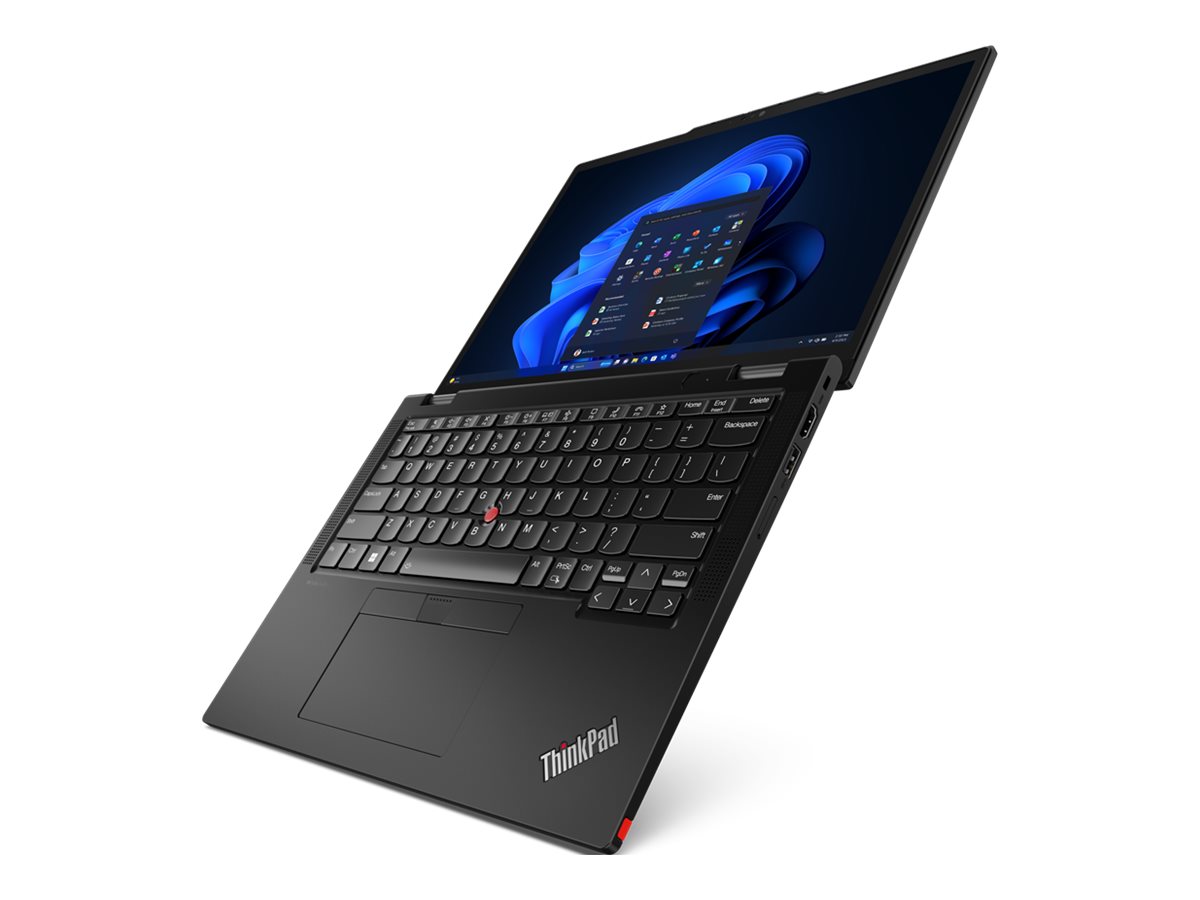 Lenovo | ThinkPad X13 2-in-1 | Black | 13.3 " | IPS | Touchscreen | WUXGA | 1920 x 1200 pixels | Anti-glare | Intel Core U7 | 155U | 16 GB | Soldered LPDDR5x | Solid-state drive capacity 512 GB | Intel Graphics | Windows 11 Pro | 802.11ax | Bluetooth version 5.3 | Keyboard language Nordic | Keyboard backlit | Warranty 36 month(s) | Battery warranty 12 month(s)
