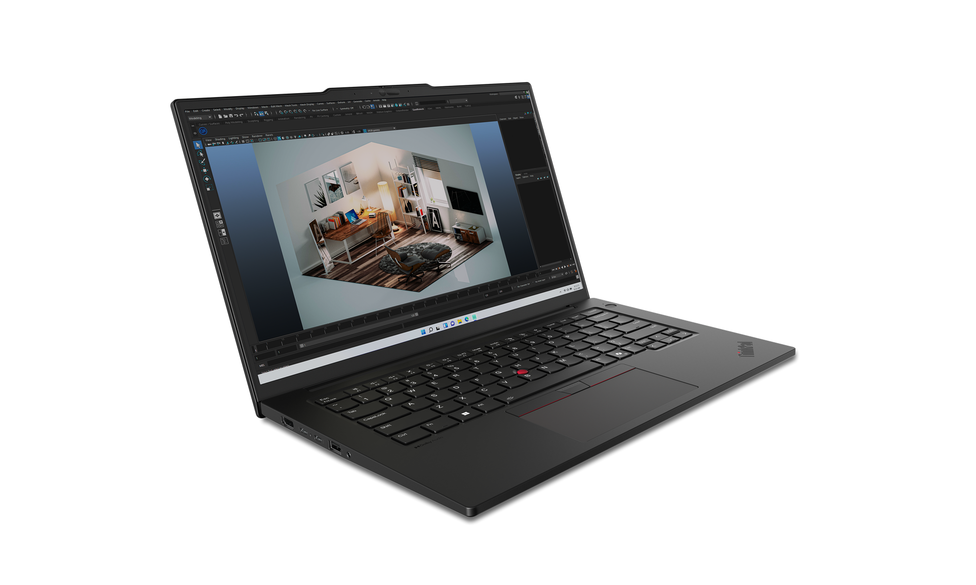 Lenovo ThinkPad P14s Gen 5 | Black | 14.5 " | IPS | 3K | 3072 x 1920 pixels | Anti-glare | Intel Core Ultra 7 | 165H | 32 GB | SO-DIMM DDR5 | Solid-state drive capacity 1000 GB | NVIDIA RTX 500 Ada Generation | GDDR6 | 4 GB | Windows 11 Pro | 802.11ax | Bluetooth version 5.3 | Keyboard language English | Keyboard backlit | Warranty 36 month(s) | Battery warranty 12 month(s)