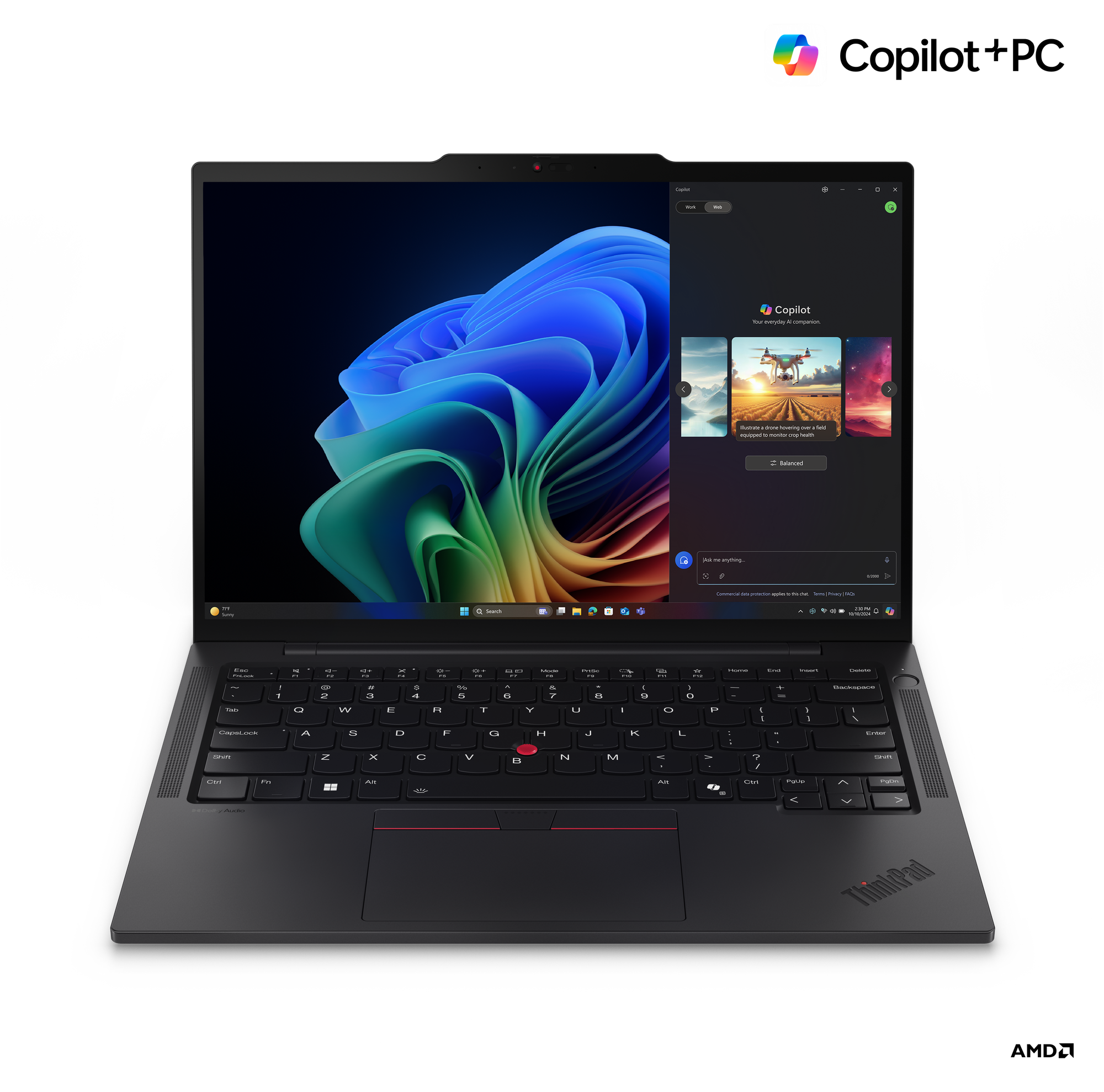 Lenovo ThinkPad T14s | Black | 14 " | IPS | WUXGA | 1920 x 1200 pixels | Anti-glare | AMD Ryzen AI 7 PRO | 360 | 32 GB | Soldered LPDDR5x | Solid-state drive capacity 1000 GB | AMD Radeon 880M Graphics | Windows 11 Pro | 802.11be | Bluetooth version 5.3 | Upgradable to 5G | Keyboard language Nordic | Keyboard backlit | Warranty 36 month(s) | Battery warranty 12 month(s)