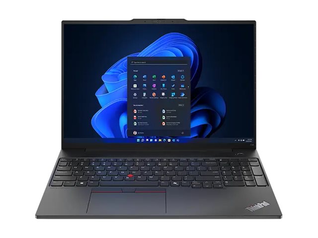 Lenovo | ThinkPad E16 | Black | 16 " | IPS | WUXGA | 1920 x 1200 pixels | Anti-glare | Intel Core U5 | 125U | 16 GB | SO-DIMM DDR5 | Solid-state drive capacity 512 GB | Intel Graphics | Windows 11 Pro | 802.11ax | Bluetooth version 5.3 | Keyboard language English | Keyboard backlit | Warranty 24 month(s) | Battery warranty 12 month(s)