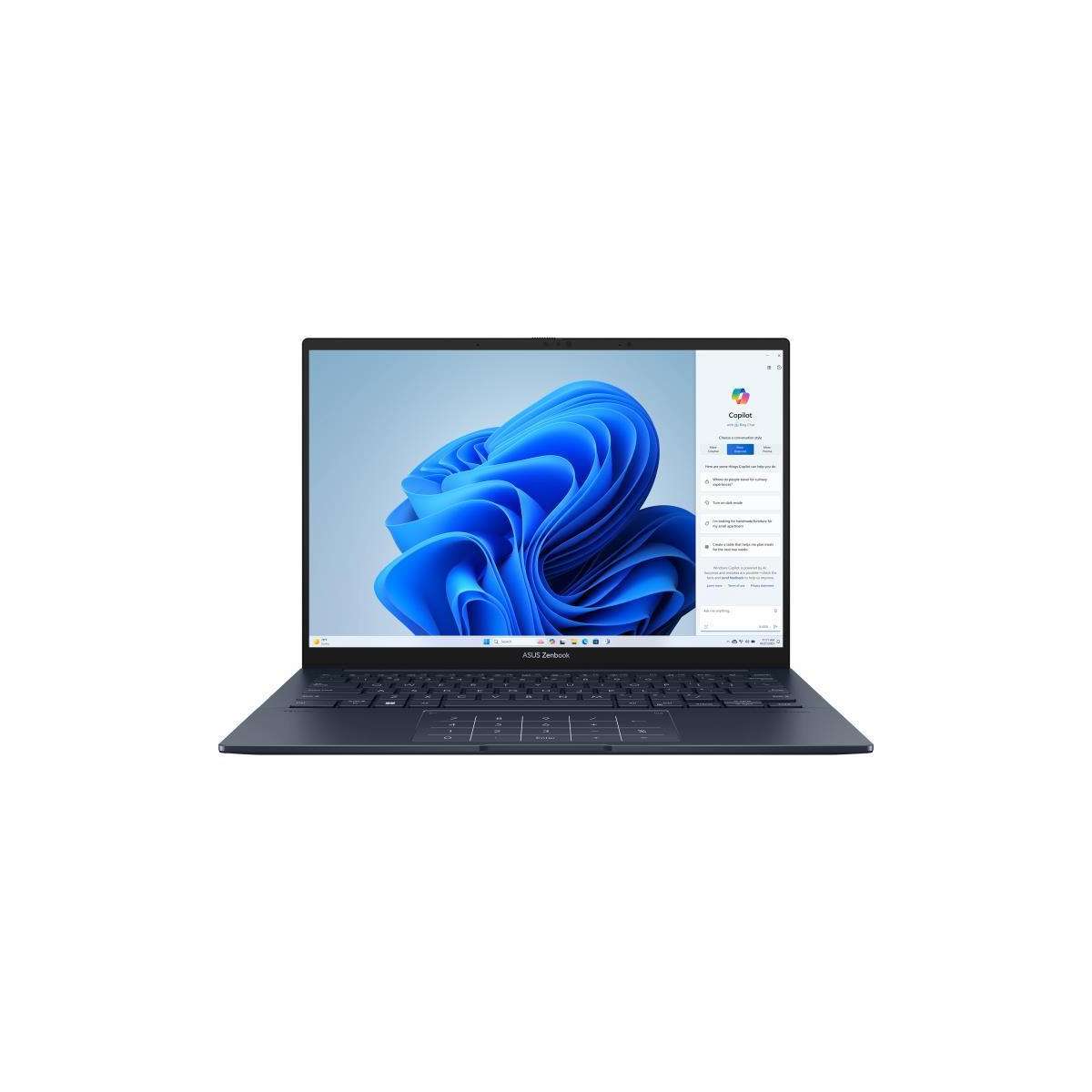 Notebook, ASUS, ZenBook Series, UX3405MA-PP069W, CPU Core Ultra, u7-155H, 1400 MHz, 14", 2880x1800, RAM 16GB, LPDDR5x, SSD 1TB,