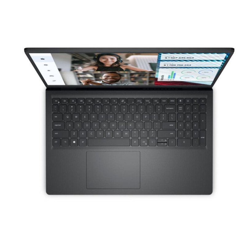 Notebook, DELL, Vostro, 3520, CPU Core i5, i5-1235U, 1300 MHz, 15.6", 1920x1080, RAM 8GB, DDR4, 2666 MHz, SSD 512GB, Intel UHD