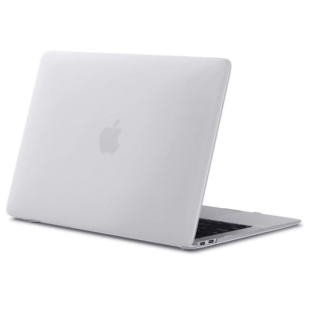 Matinis permatomas dėklas Tech-Protect "Smartshell" nešiojamam kompiuteriui MACBOOK AIR 13 2018-2020 (serijoms: A1932, A2179)