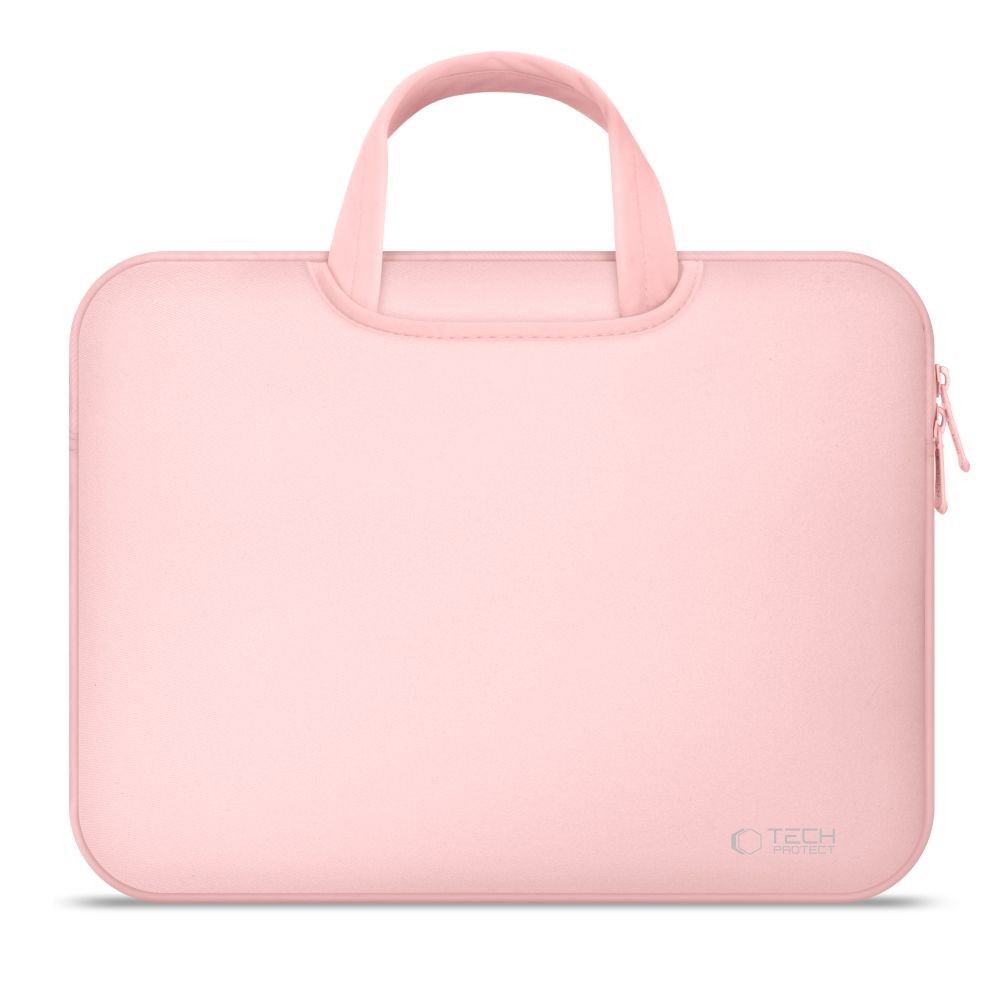 Rožinis nešiojamo kompiuterio krepšys "Tech-Protect Neopren Bag Laptop 15-16"